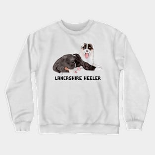 Lancashire Heeler Quote Crewneck Sweatshirt